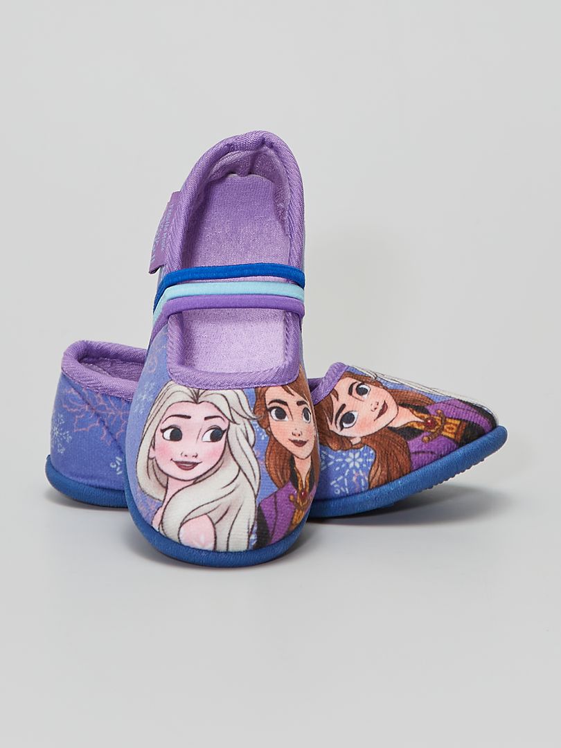 Chaussons Elsa Reine Des Neiges LEOMIL - Pantoufles Fille, Maternelle Ou Maison